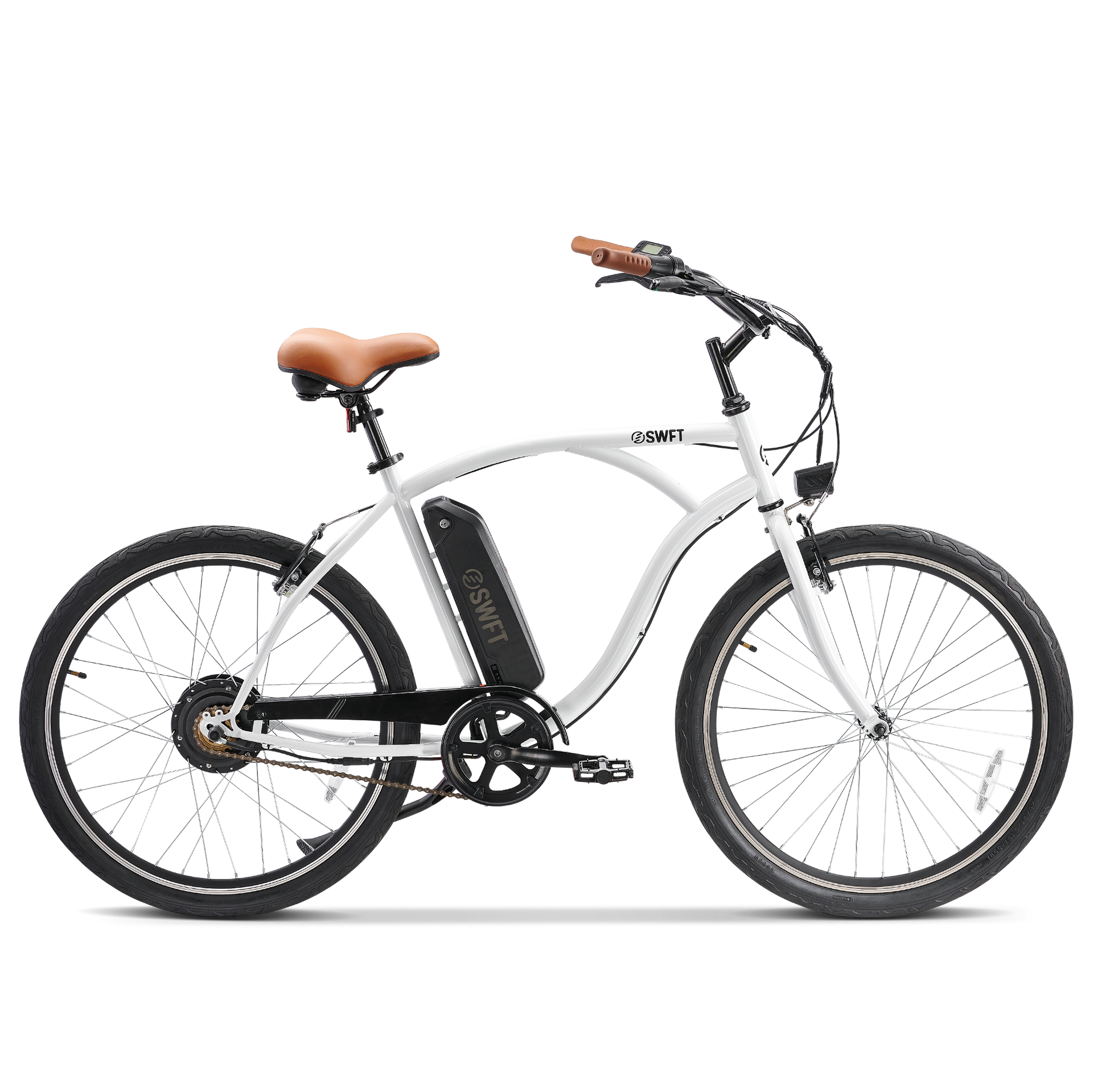 SWFT Fleet - 500W Class-2 Cruiser E-bike with Pedal Assist