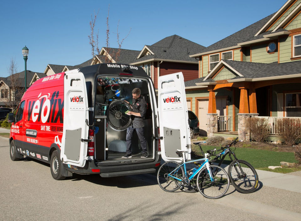 Velofix service van